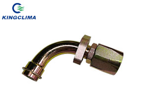 90 degree self-lock low pressure O-Ring bus air conditioner fittings
